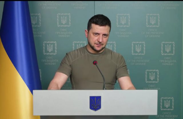 main thesis of Zelensky of 7th of March